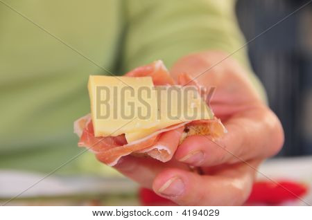 Jamón y queso