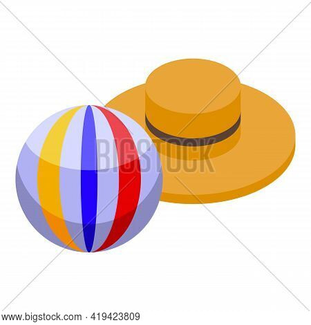 Holiday Time Icon. Isometric Of Holiday Time Vector Icon For Web Design Isolated On White Background