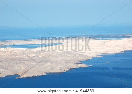 Taşlı Pag Island Hırvatistan görüntüleyin