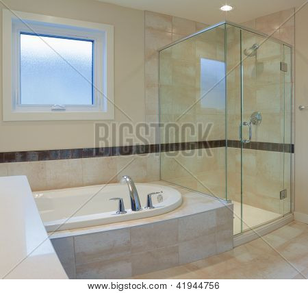 Design de interiores de casa de banho