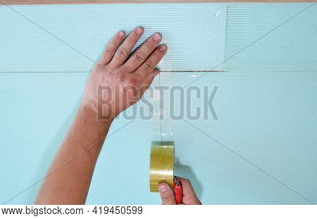Installing Soundproofing Underlayment, Soundproofing Insulation On A Subfloor Before Hardwood Floori