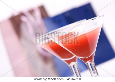 zwei Gläser & Abendgesellschaft