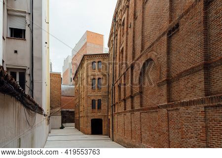 Madrid, Spain - May 1, 2021: The Beti Jai Fronton In Madrid. It Is A Sport Venue In Neo-mudejar Styl