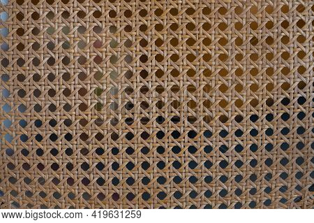 Ratan Background From The Old Seat Standing In The House