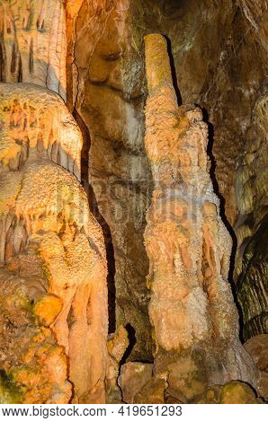 This Is A Cave Located In The Ravine Of Serbia And Is Called Resavska Pecina.