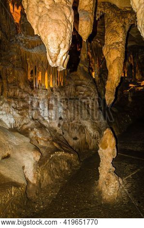 This Is A Cave Located In The Ravine Of Serbia And Is Called Resavska Pecina.
