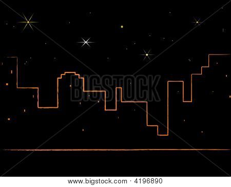 Die Lichter der Nacht Stadt
