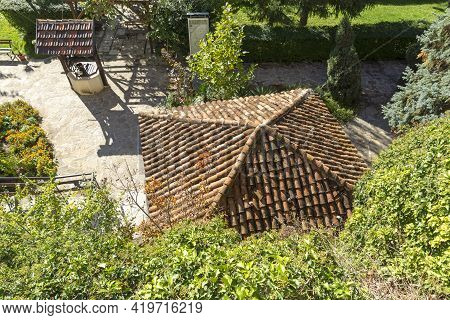 Medieval Basarbovo Rock Monastery Dedicated To Saint Dimitar Basarbowski, Ruse Region, Bulgaria