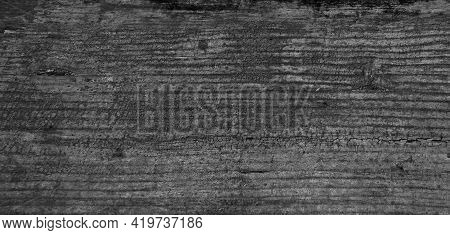 Black Wood Texture Background. Abstract Dark Wood Texture Black Wall. Aged Wood Plank Texture Patter