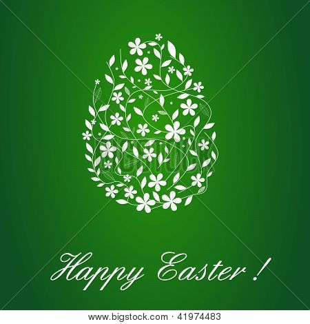 Easter egg Frohe Ostern