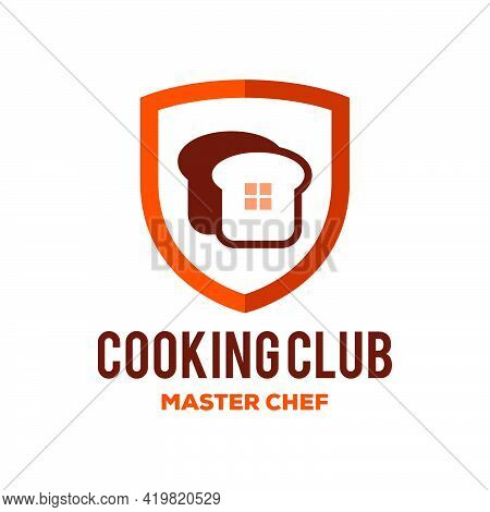 Bakery Bread Vector Logo Template, Bread Shop House Designs Element, Chef Club Cooking Icon