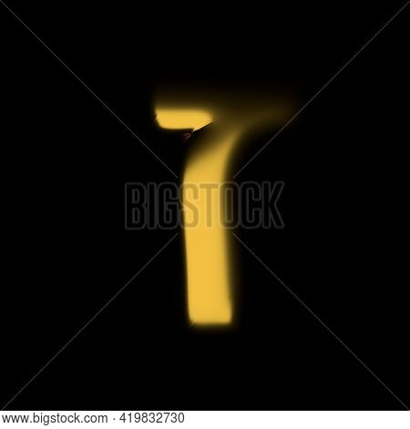 Gold Realistic 3d Rendering Hebrew Alphabet, Shiny Metallic Jewfish Symbols And Characters