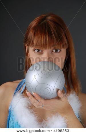 Inchaço bola de Natal de fadas