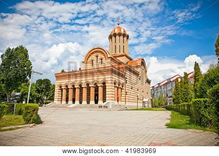 Metropolitan kerk in Targoviste, (Tirgoviste), Roemenië.