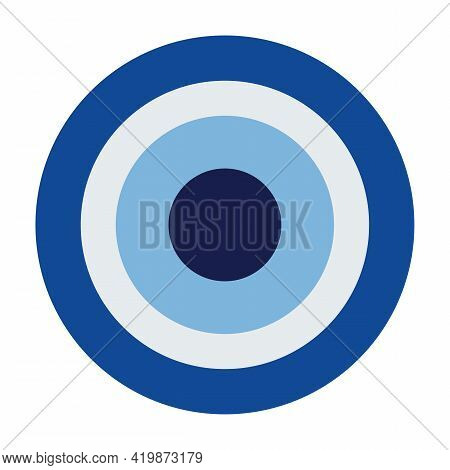Turkish Amulet Against The Evil Eye. Blue Eye. Guardian Nazar. An Attribute Of Traditional Pre-islam