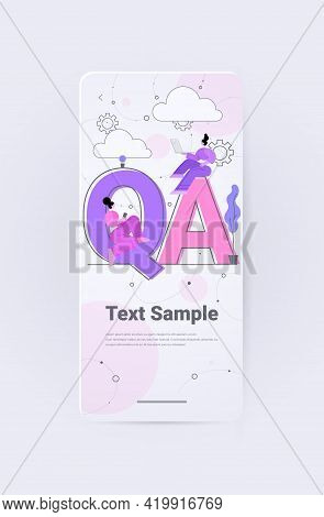Developers Testing Software App On Digital Gadgets Qa Quality Assurance Coding Programming Question 