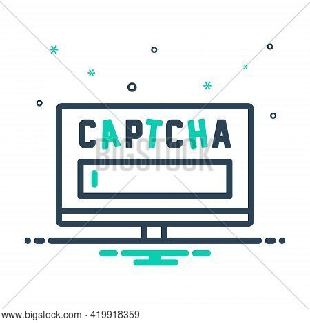 Mix Icon For Captcha Technology System Prevention Capabilities