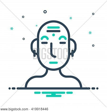 Mix Icon For Culture Civilization Traditional Conventional Custom Consuetude