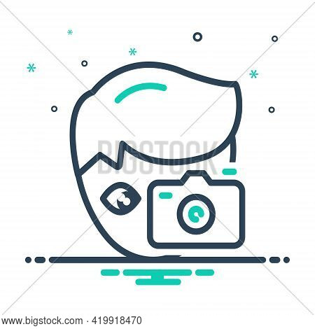 Mix Icon For Hobby Penchant  Photography Photocamera Take-photo