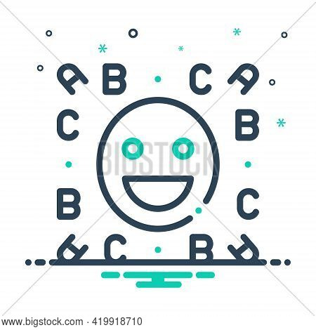Mix Icon For Idiom Emoji  Expression  Language  Locution  Phrase  Smile