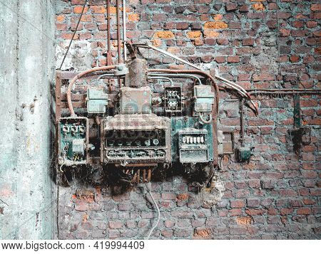 Urbex, Old Abandoned Old Theater Somewhere In Belgium.
