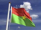 Burkina Faso flaga