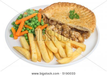 Tavuk pasta & cips