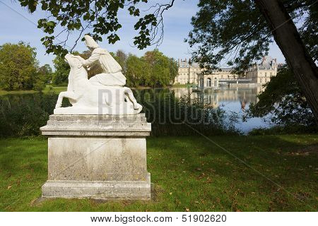 Fontainebleau Castle, Seine-et-marne, Ile De France, France