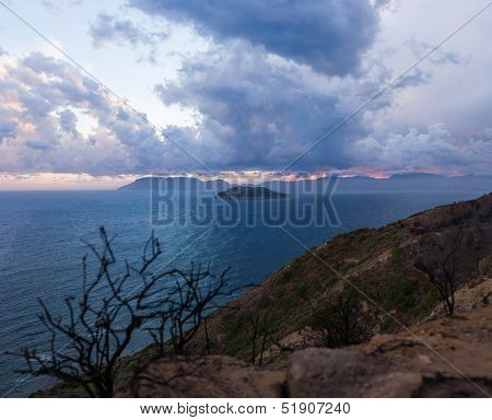 View on Zakynthos island from Gerakas