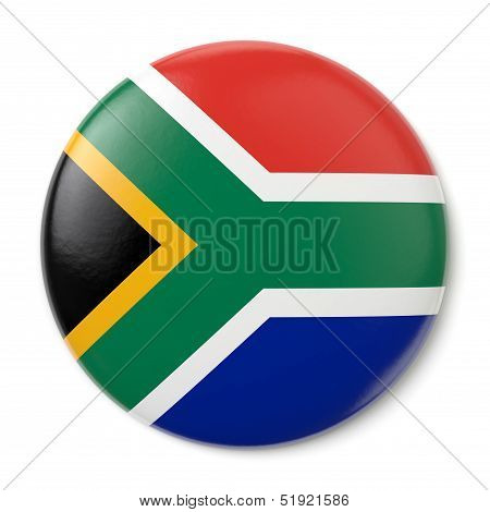 South Africa Pin-back