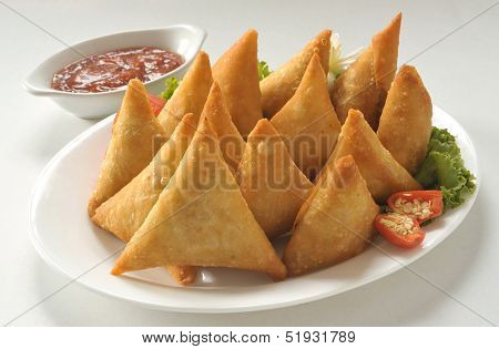 Crispy Vege Samosa