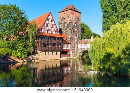 Old Town in Nuremberg, Germany