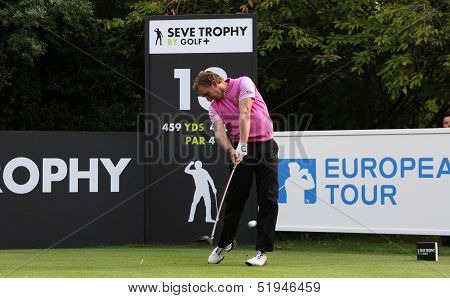 Joost Luiten  at the Seve Trophy 2013