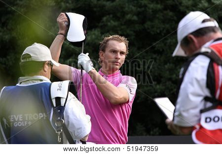 Joost Luiten  at the Seve Trophy 2013