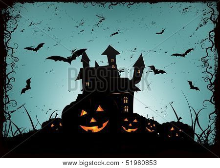 Halloween Frame Background