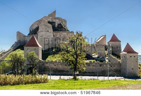Rupea fortress,medieval landmark of Transylvania