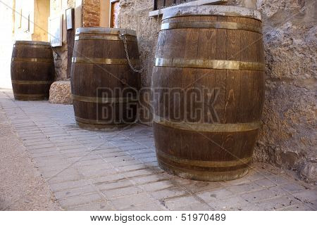 Three Barrels