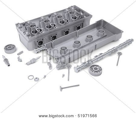 Head of cylinder block