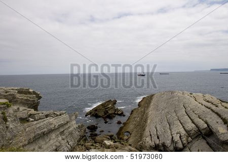 Cliff In The Cantabrian Sea