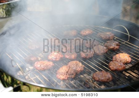 Barbekü Mini hamburger