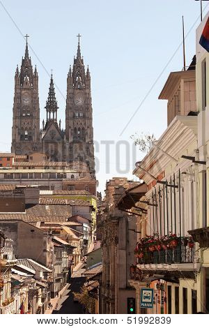Basilica Of The National Vow In Quito, Ecuador
