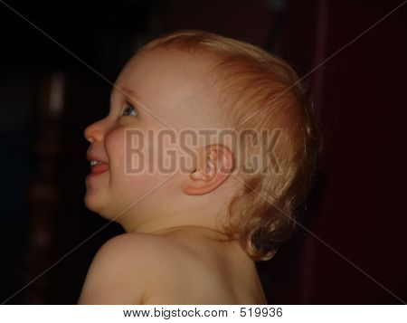 Criança sorridente