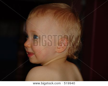 Criança sorridente