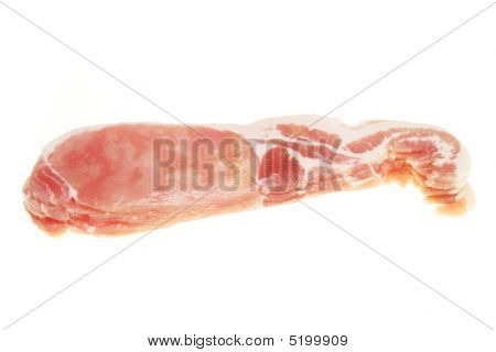Plátků odkrojte slanina