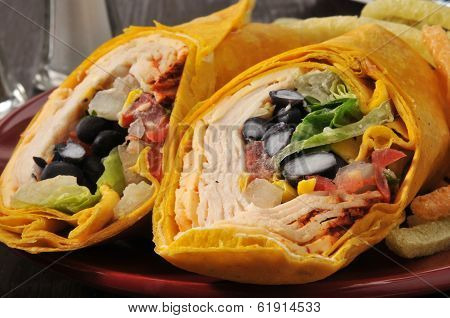 Southwest Chipotle Chicken Wrap