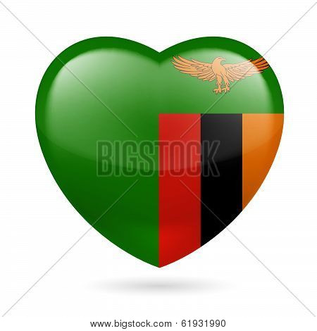 Heart icon of Zambia