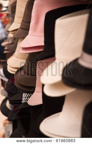 hats on display