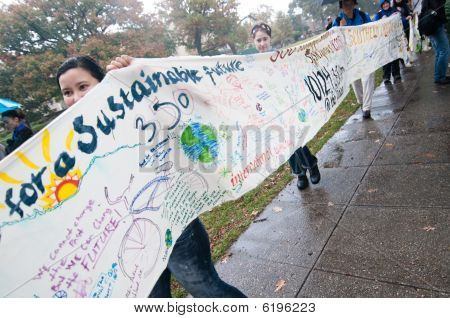Zmiana klimatu Protest