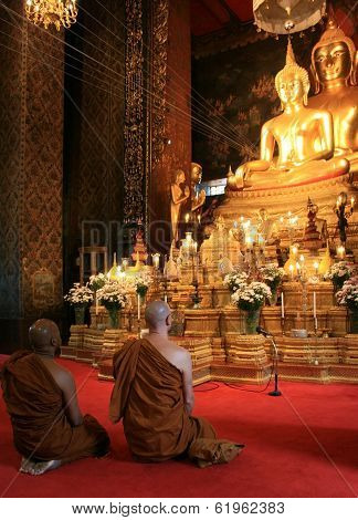 Golden Buddha In Thailand