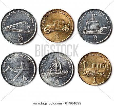 Set of coins  